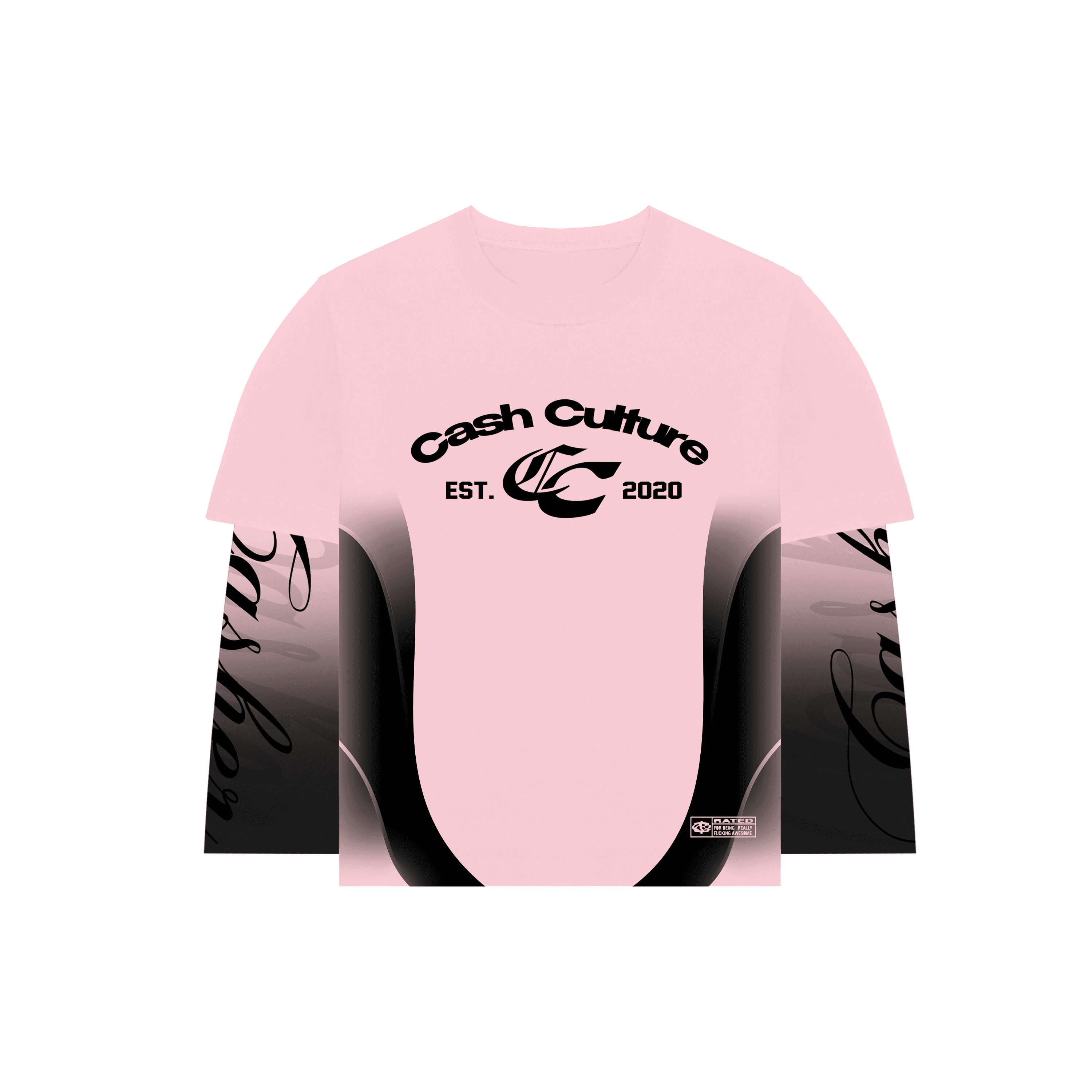 Лонгслив "Cash Culture" Pink