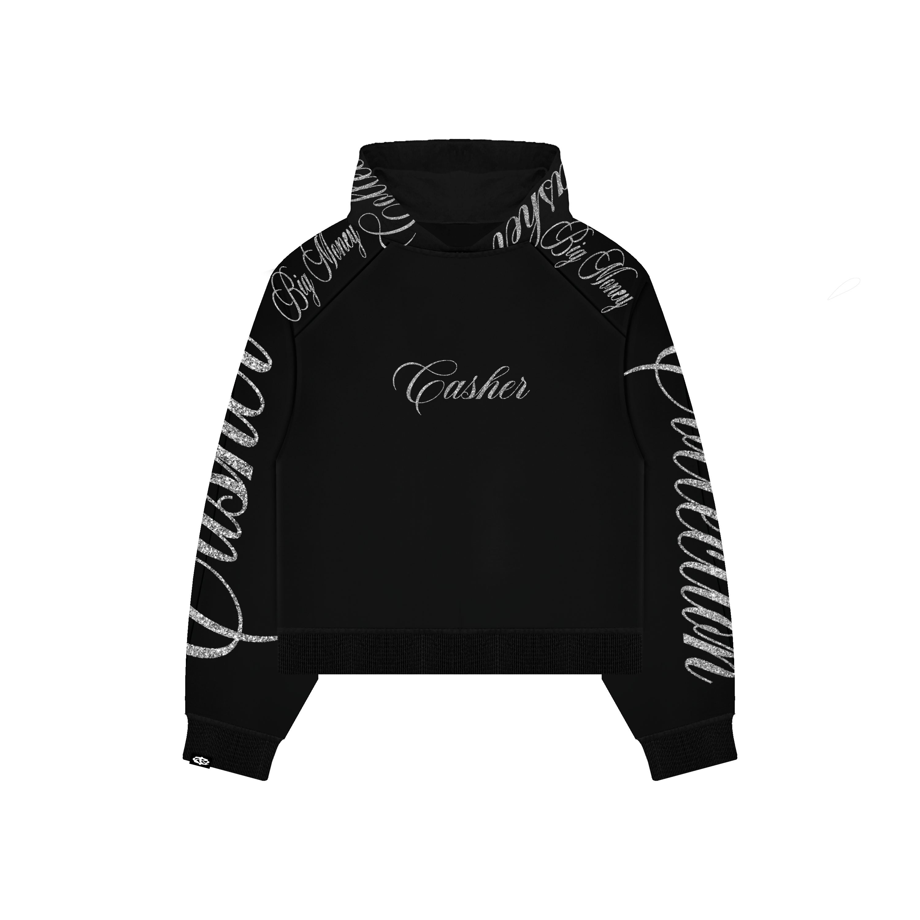 Худи "Glitter" Silver