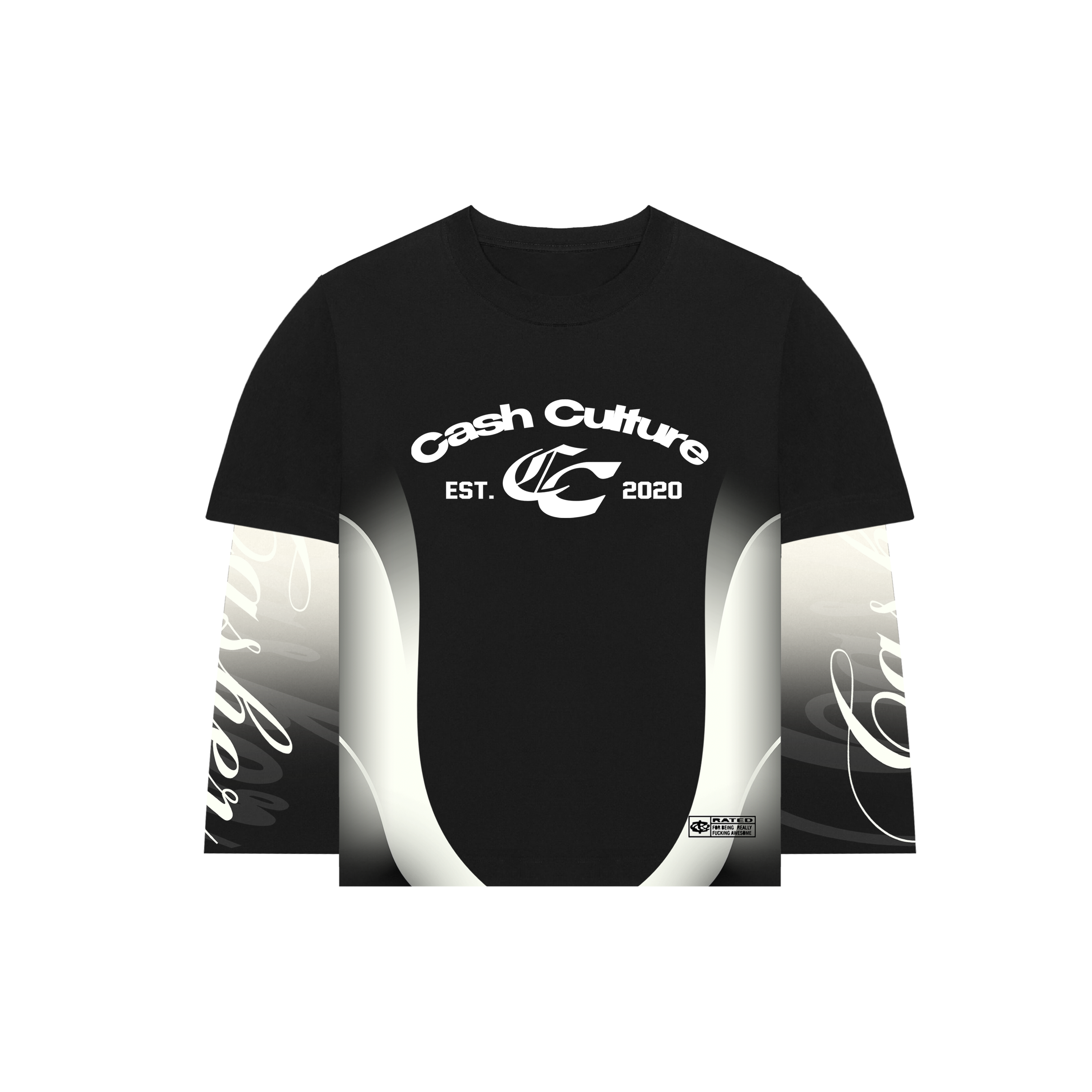 Лонгслив "Cash Culture" Black