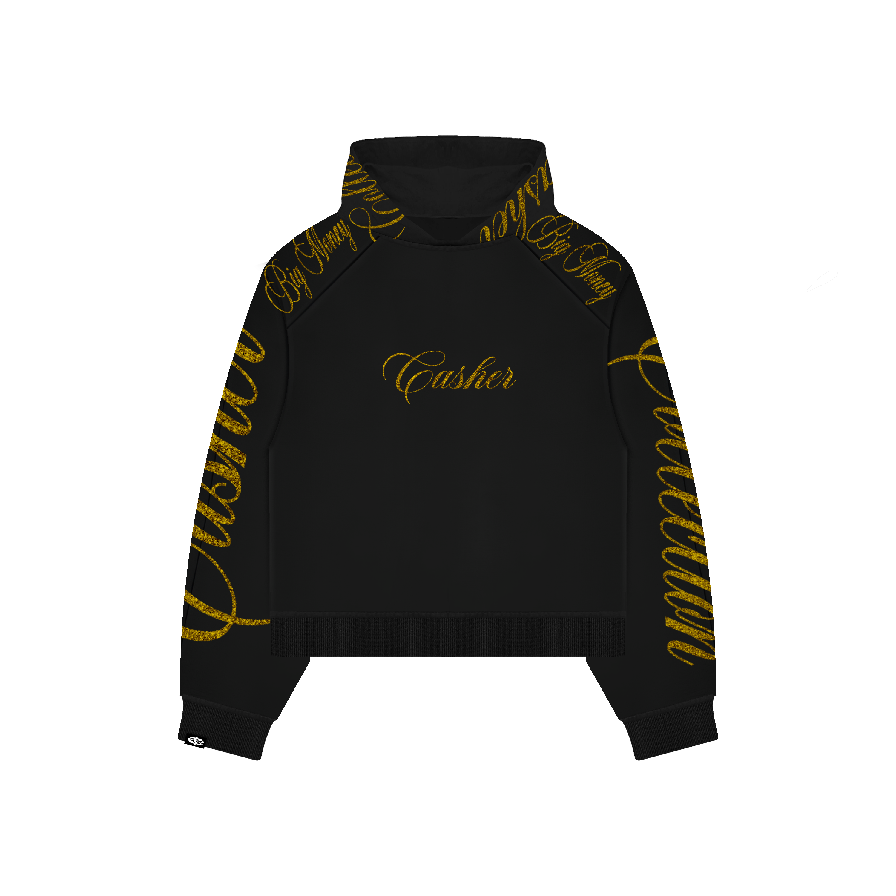 Худи "Glitter" Gold