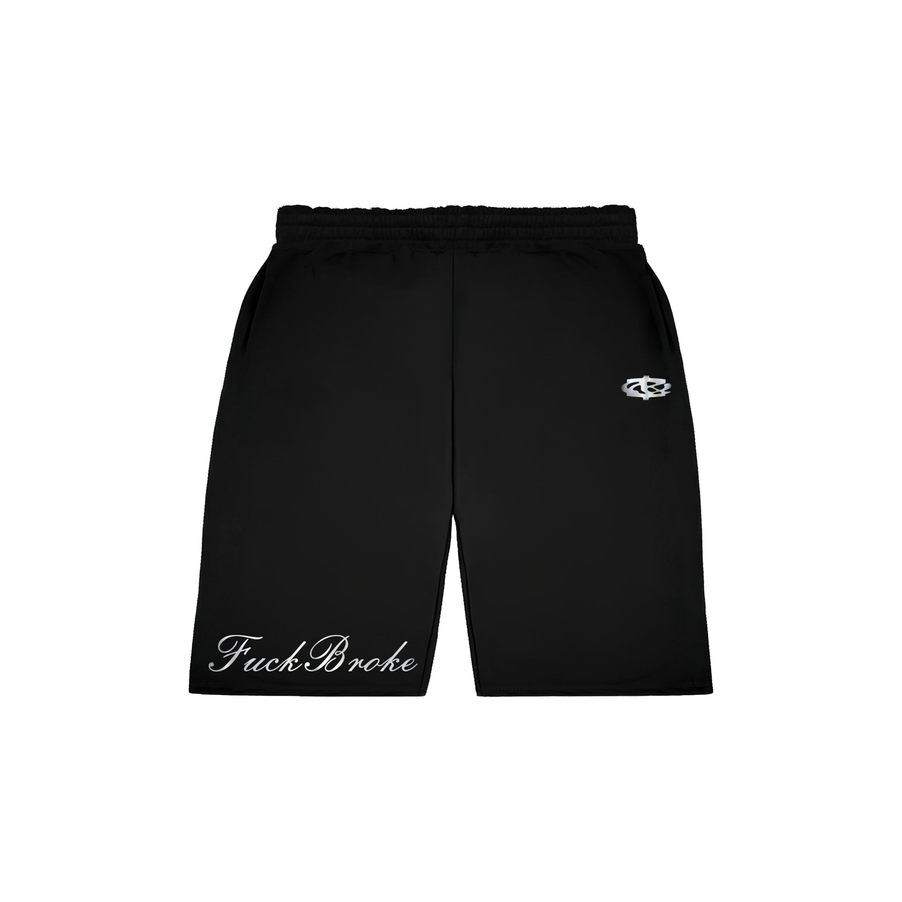 Шорты Baza "Fuck Broke" Black